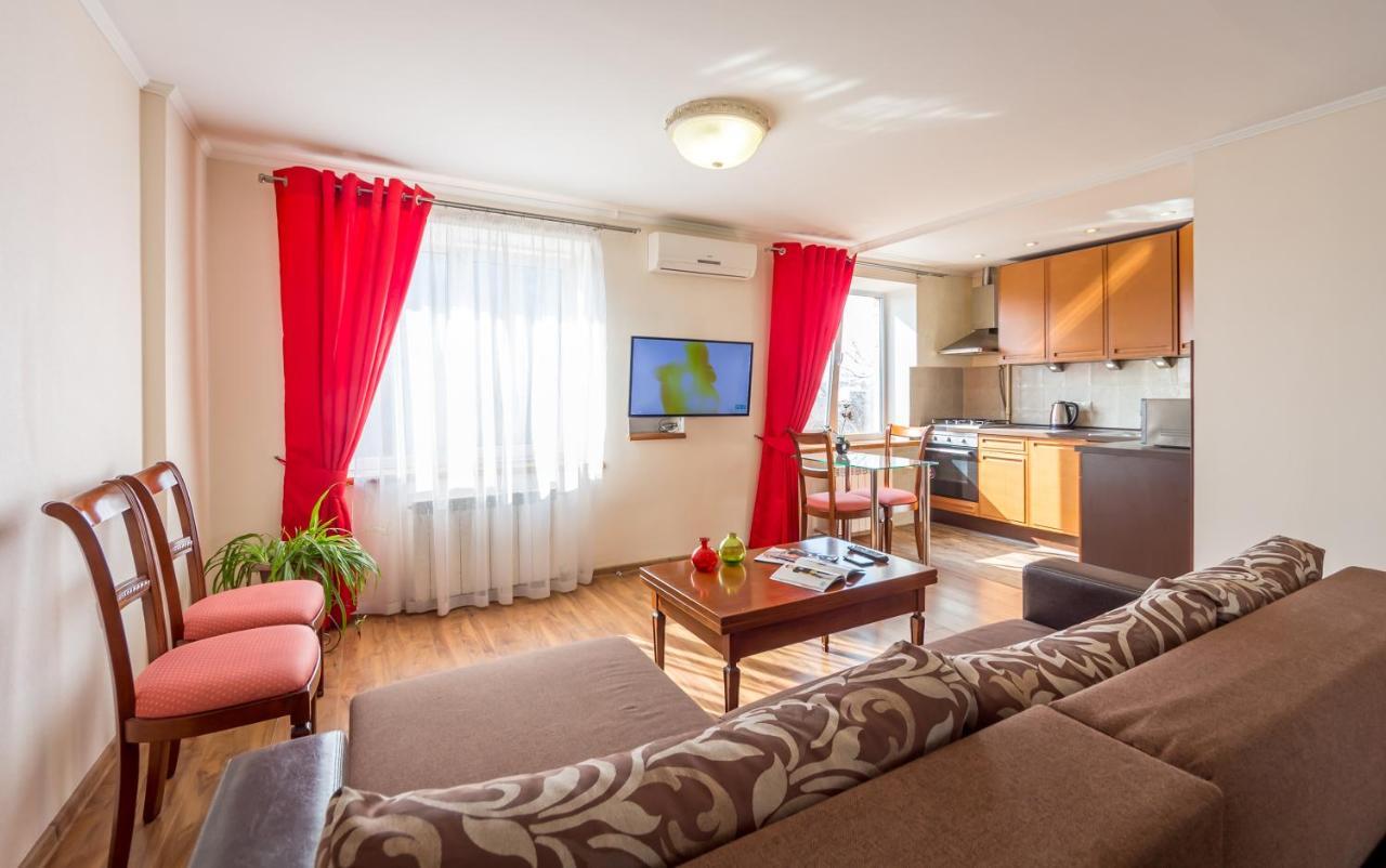 Apartments Near Parus Business Centre Kiev Exterior foto