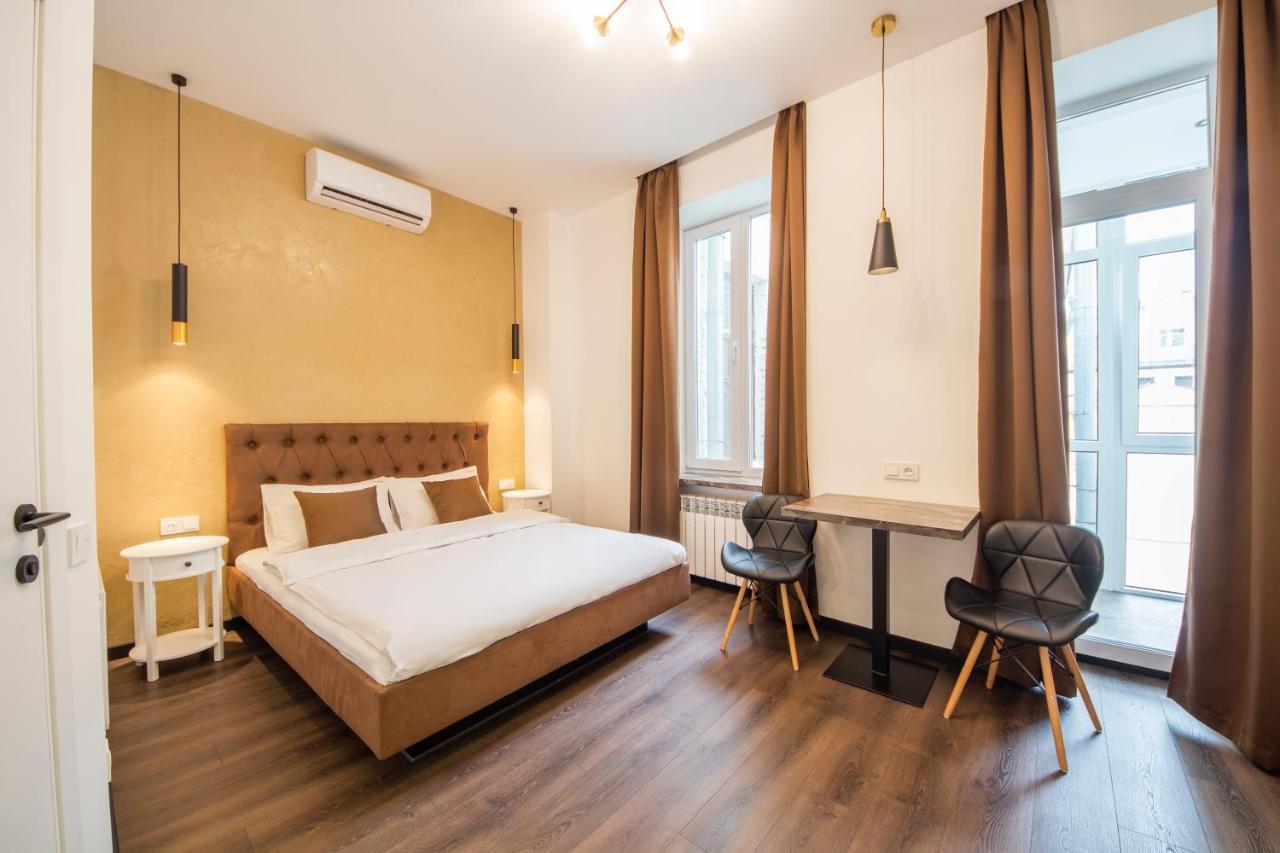 Apartments Near Parus Business Centre Kiev Exterior foto