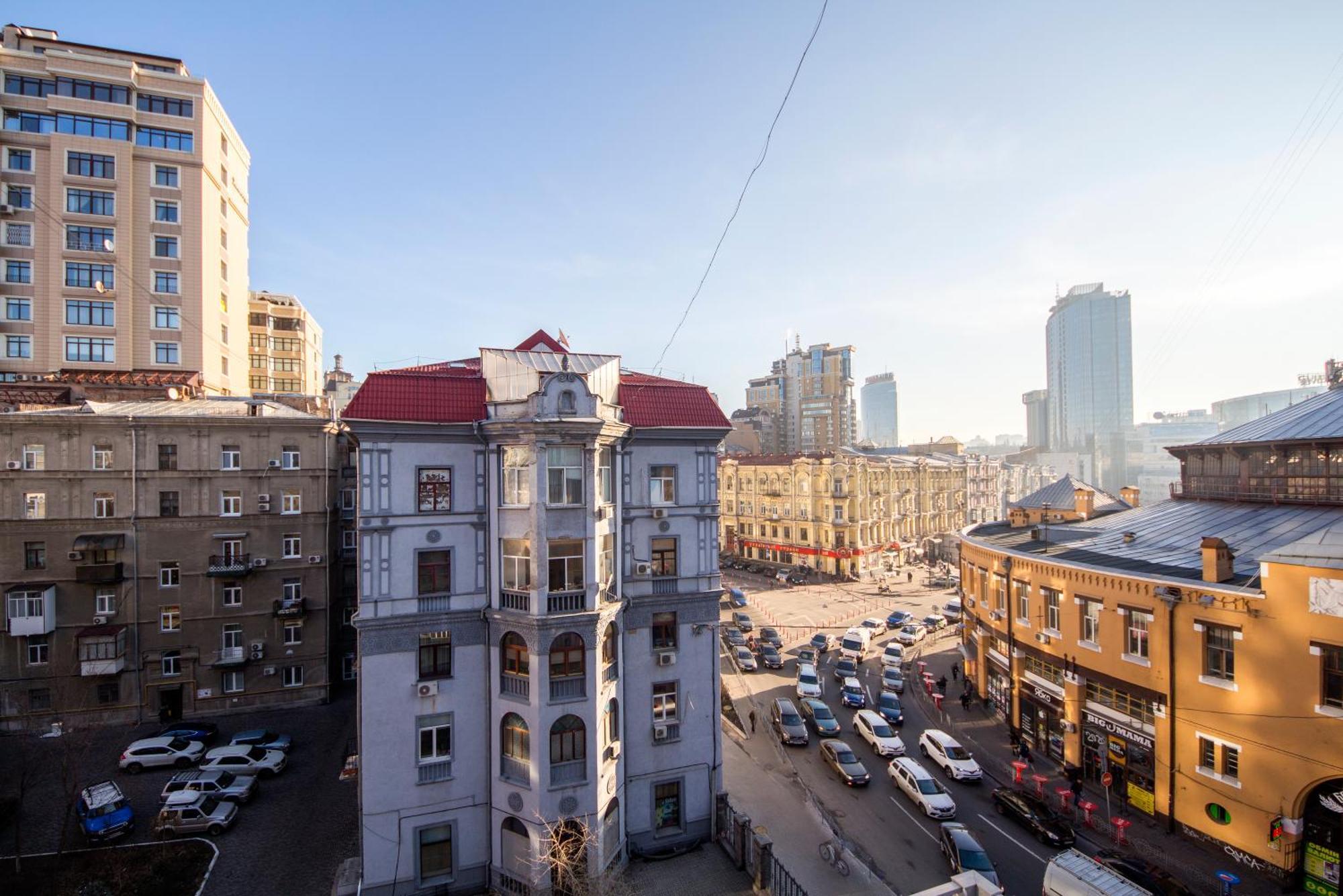 Apartments Near Parus Business Centre Kiev Exterior foto