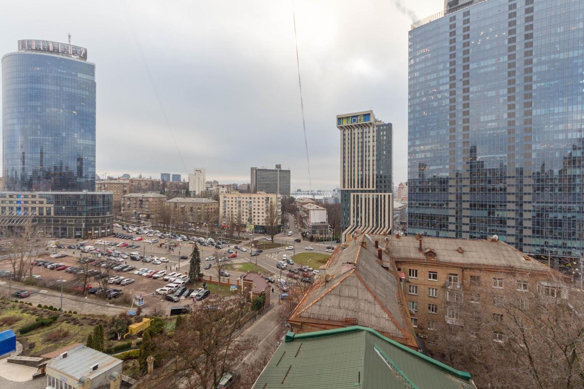 Apartments Near Parus Business Centre Kiev Exterior foto